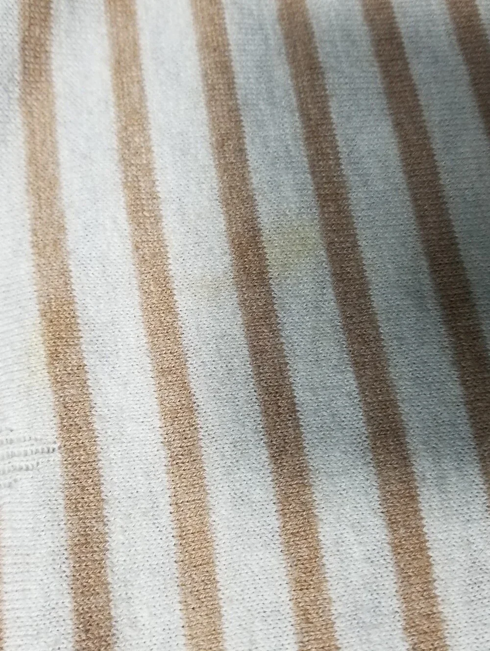 ANA WOMEN'S BROWN AND TAN SWEATER SIZE XL (READ FULL DESCRIPTION)
